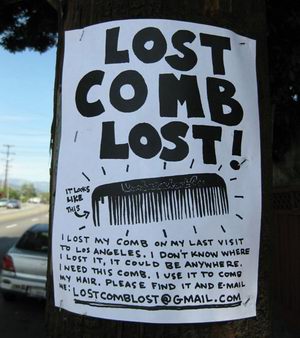 The Lost Comb