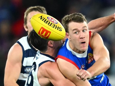 The AFL match ball